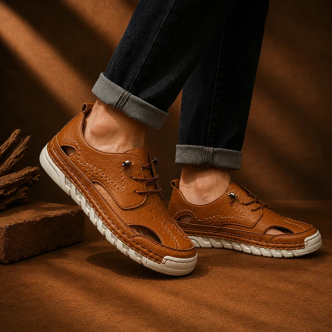 Breathable Cutout Shoes