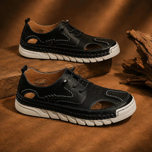 Breathable Cutout Shoes