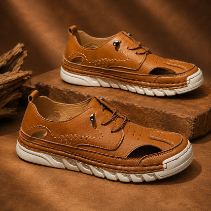 Breathable Cutout Shoes