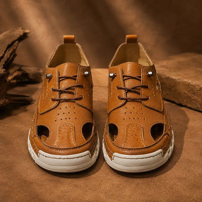 Breathable Cutout Shoes
