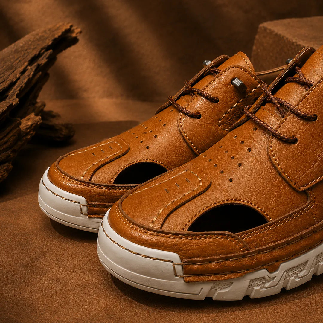 Breathable Cutout Shoes