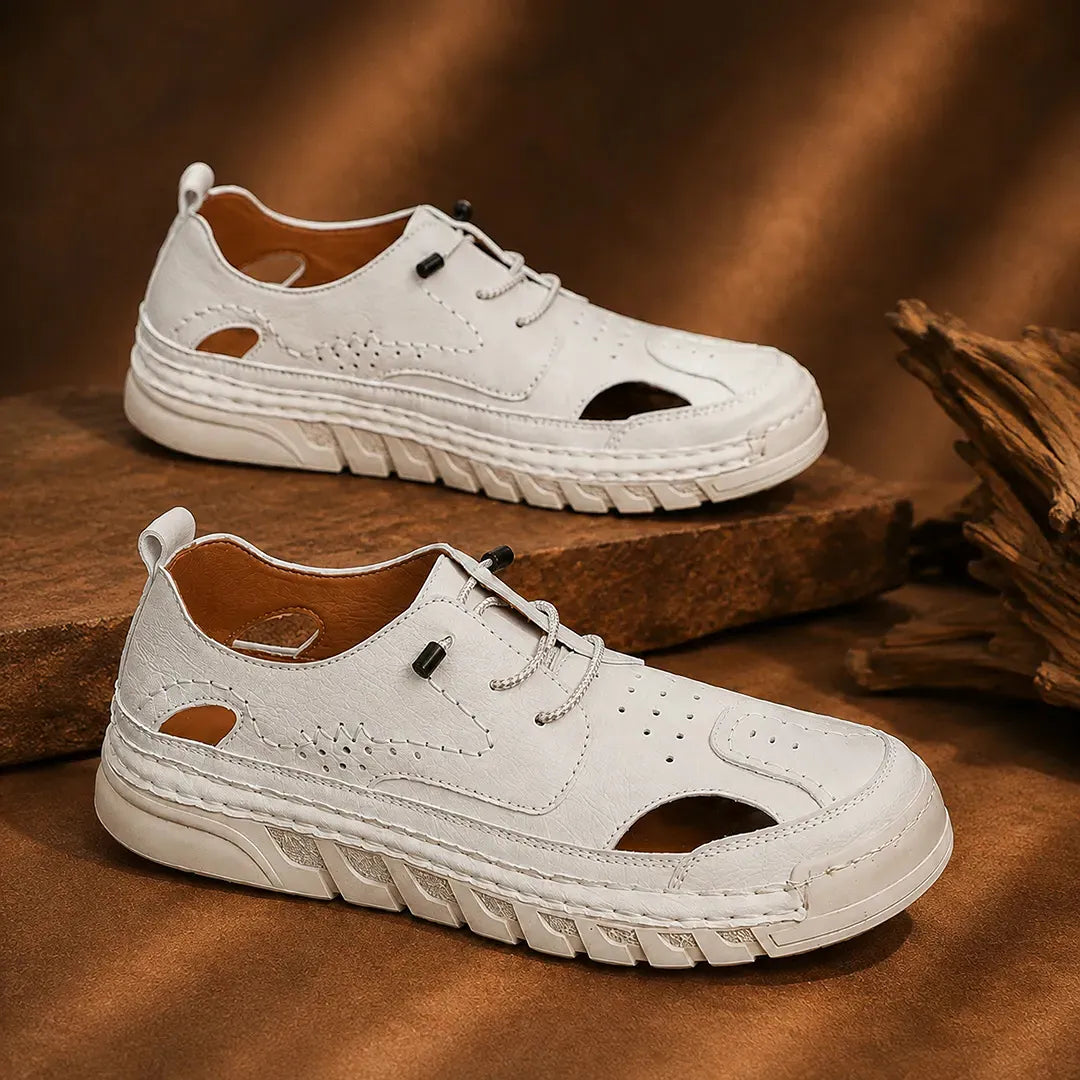 Breathable Cutout Shoes