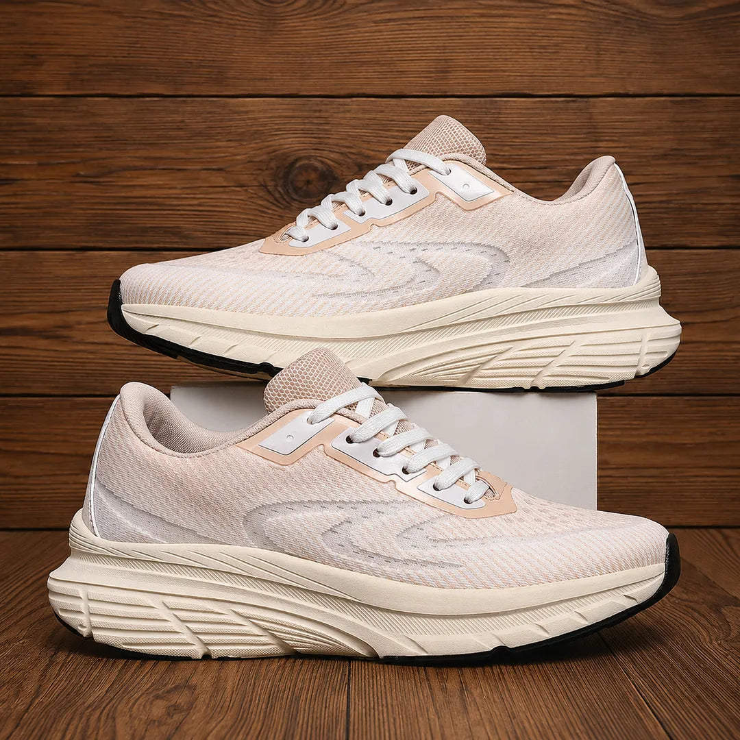 Breathable Patterned Mesh Sneakers