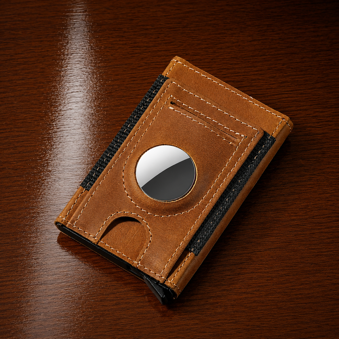 AirTag Leather Card Wallet