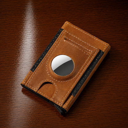 AirTag Leather Card Wallet