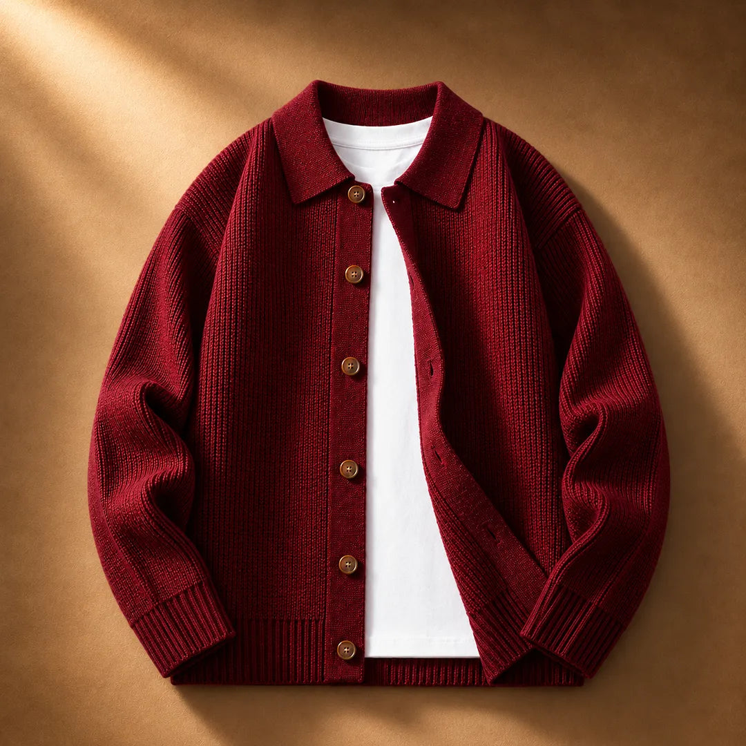 Button Knit Cardigan