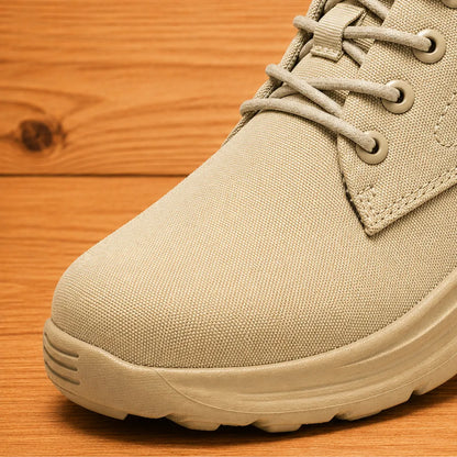 Canvas Lace-Up Casual Shoes
