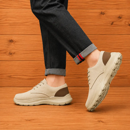 Canvas Lace-Up Casual Shoes