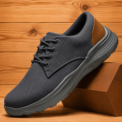 Canvas Lace-Up Casual Shoes
