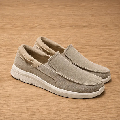 Canvas Slip-On Loafers