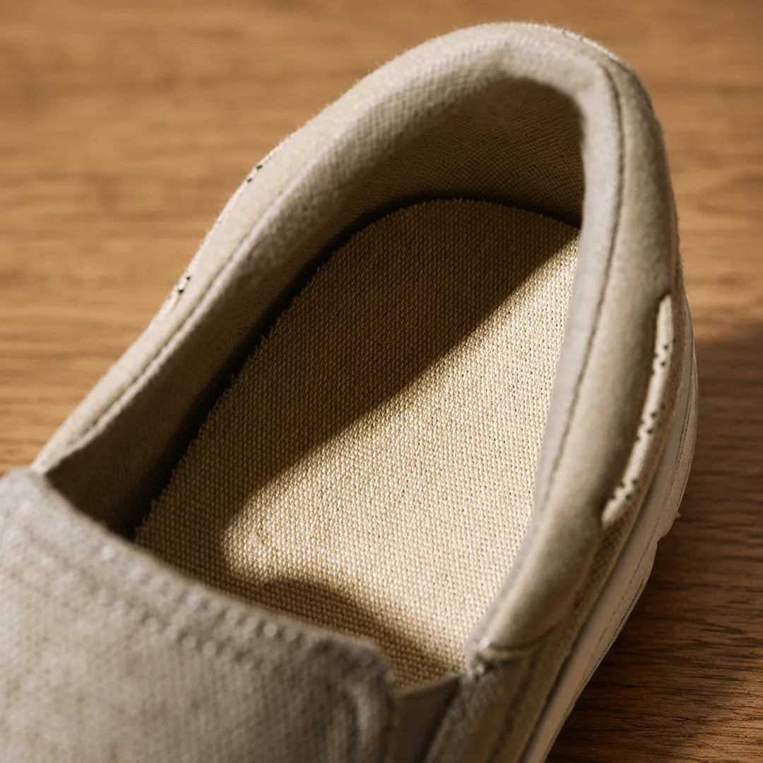 Canvas Slip-On Loafers
