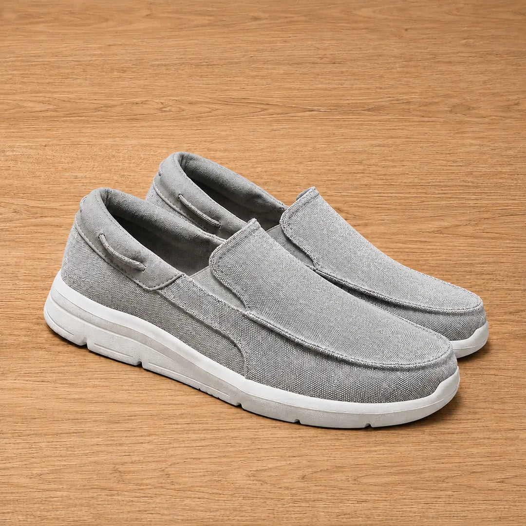 Canvas Slip-On Loafers