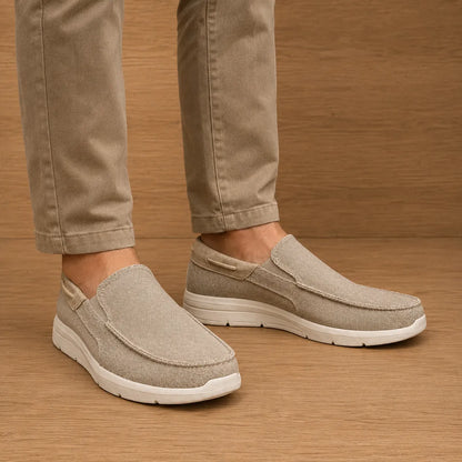 Canvas Slip-On Loafers