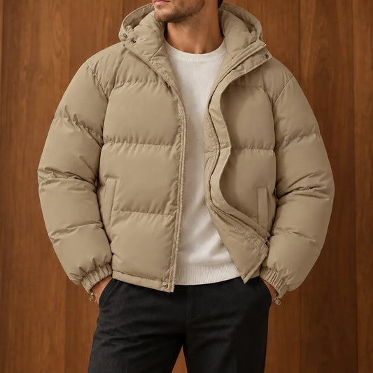Casual Hooded Puffer Jacket