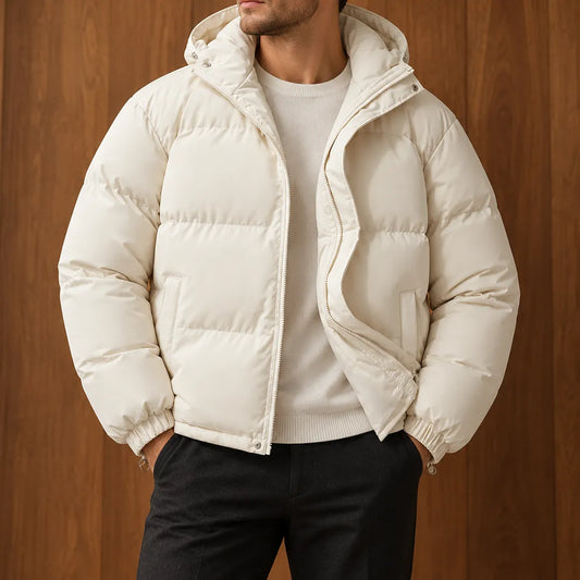 Casual Hooded Puffer Jacket