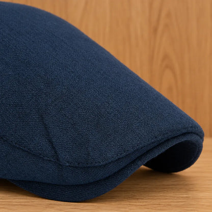Classic Buckle Flat Cap