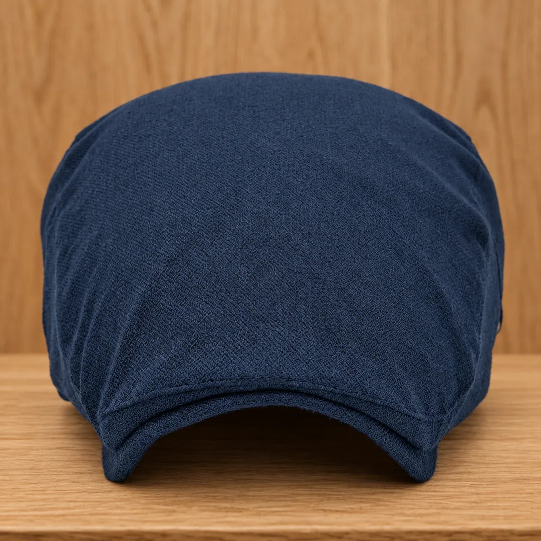 Classic Buckle Flat Cap