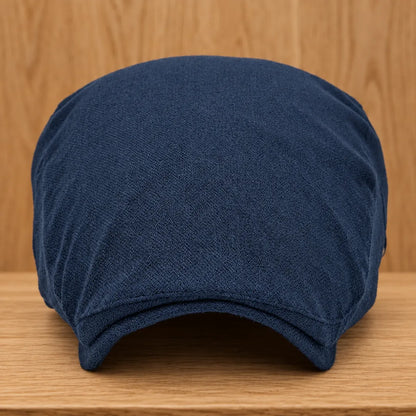 Classic Buckle Flat Cap