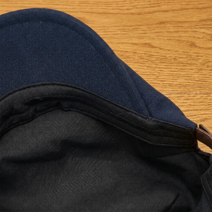 Classic Buckle Flat Cap