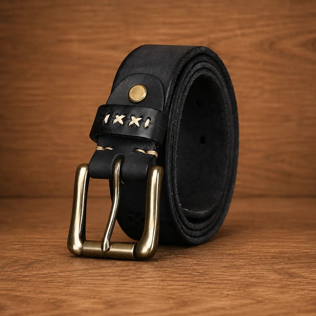 Classic Cowhide Belt