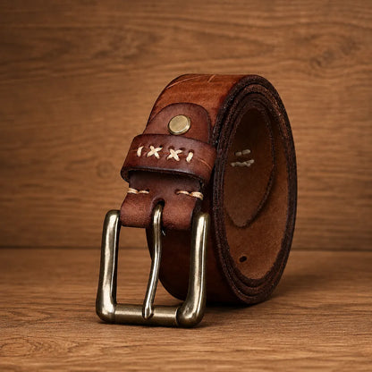 Classic Cowhide Belt