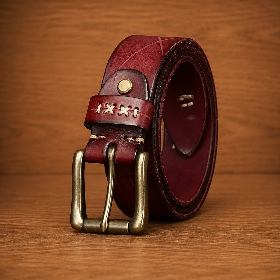 Classic Cowhide Belt