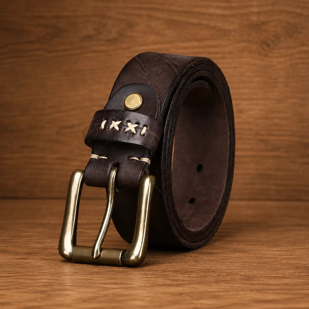 Classic Cowhide Belt
