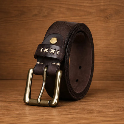 Classic Cowhide Belt