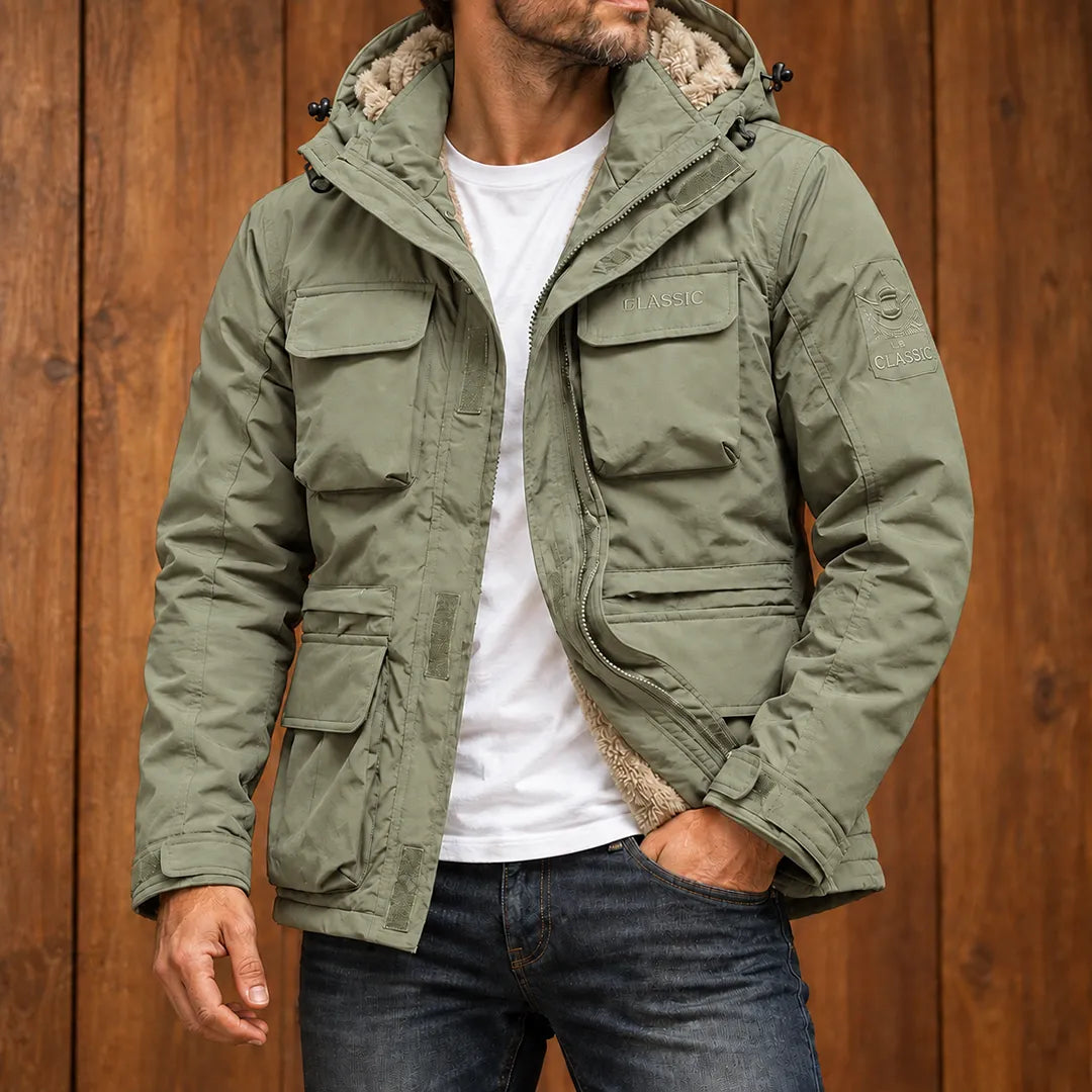 Classic Detachable Sleeve Jacket