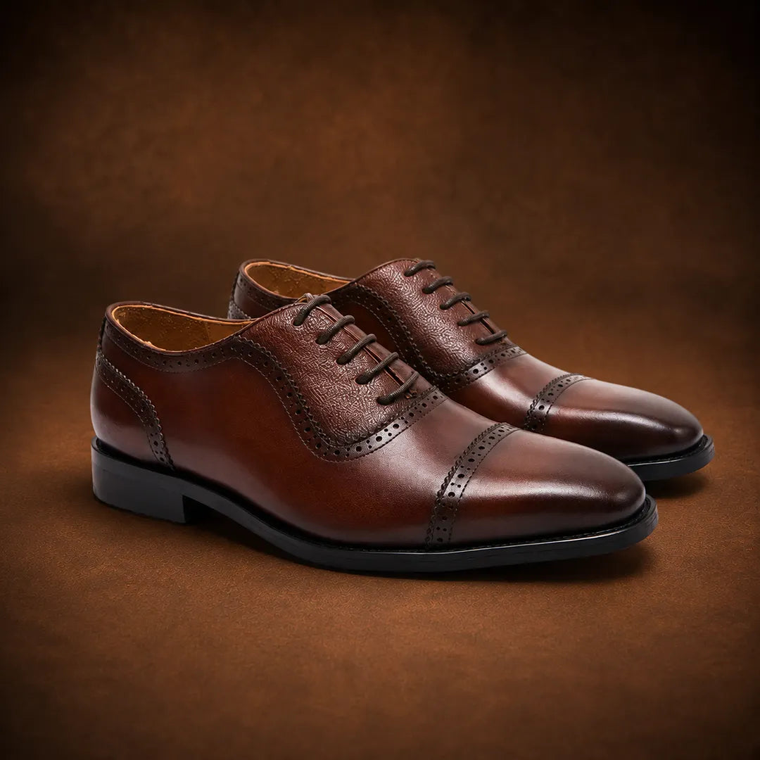 Classic Leather Oxford Shoes