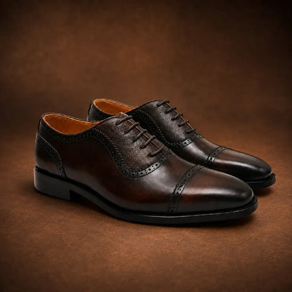 Classic Leather Oxford Shoes