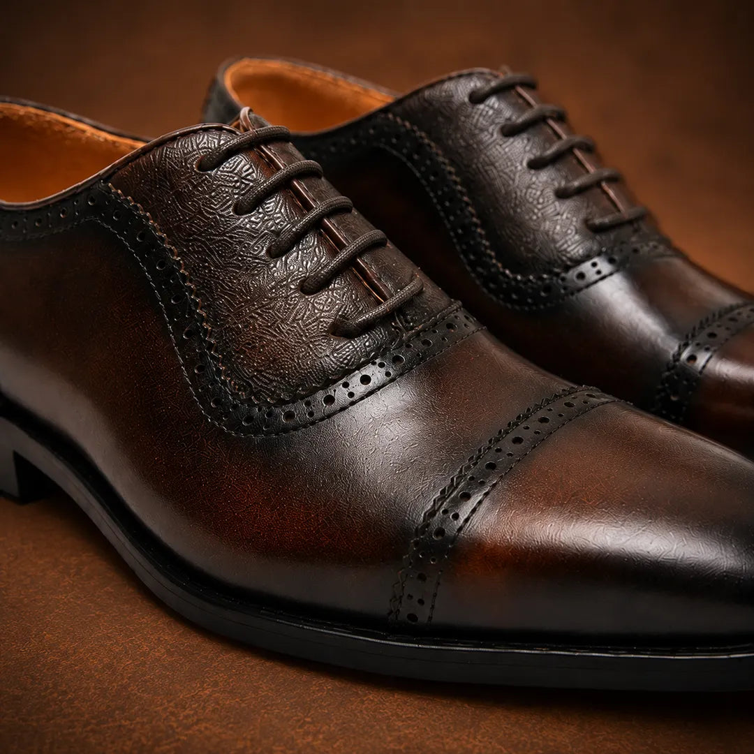 Classic Leather Oxford Shoes