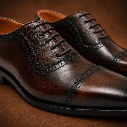 Classic Leather Oxford Shoes