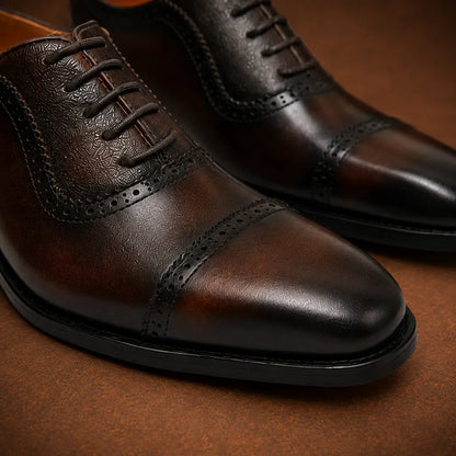 Classic Leather Oxford Shoes