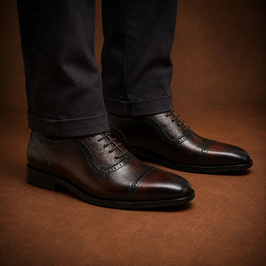Classic Leather Oxford Shoes