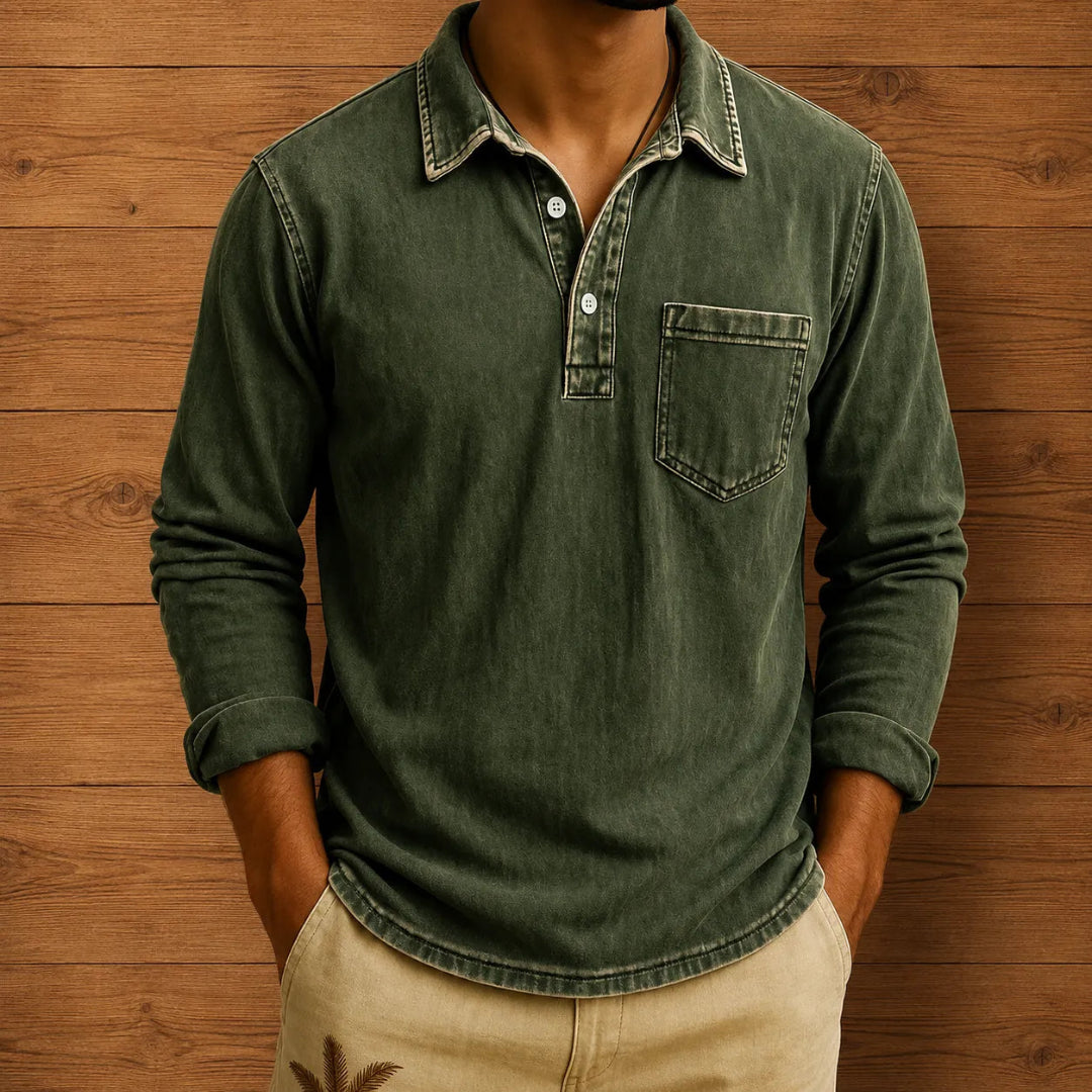 Classic Long Sleeve Polo