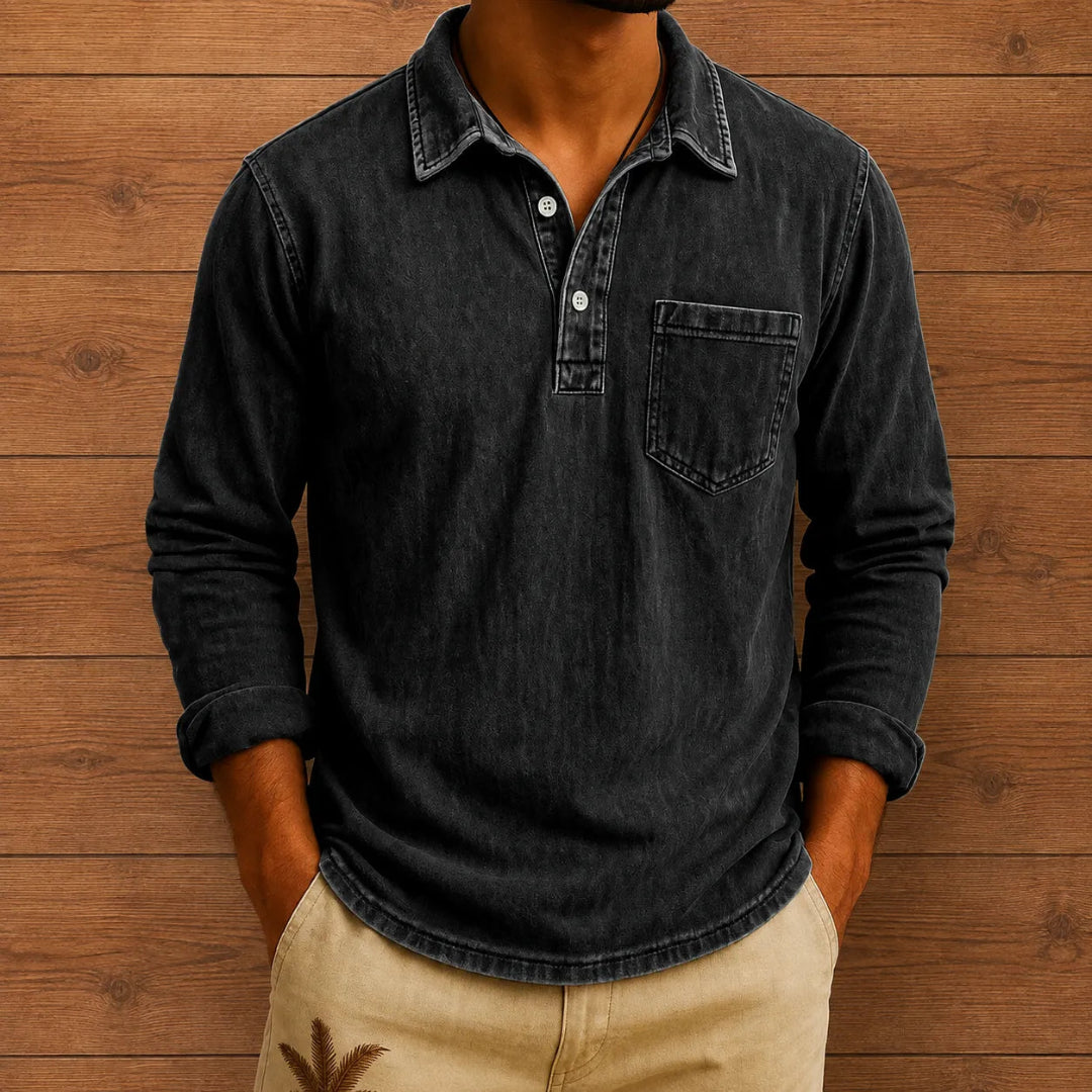 Classic Long Sleeve Polo