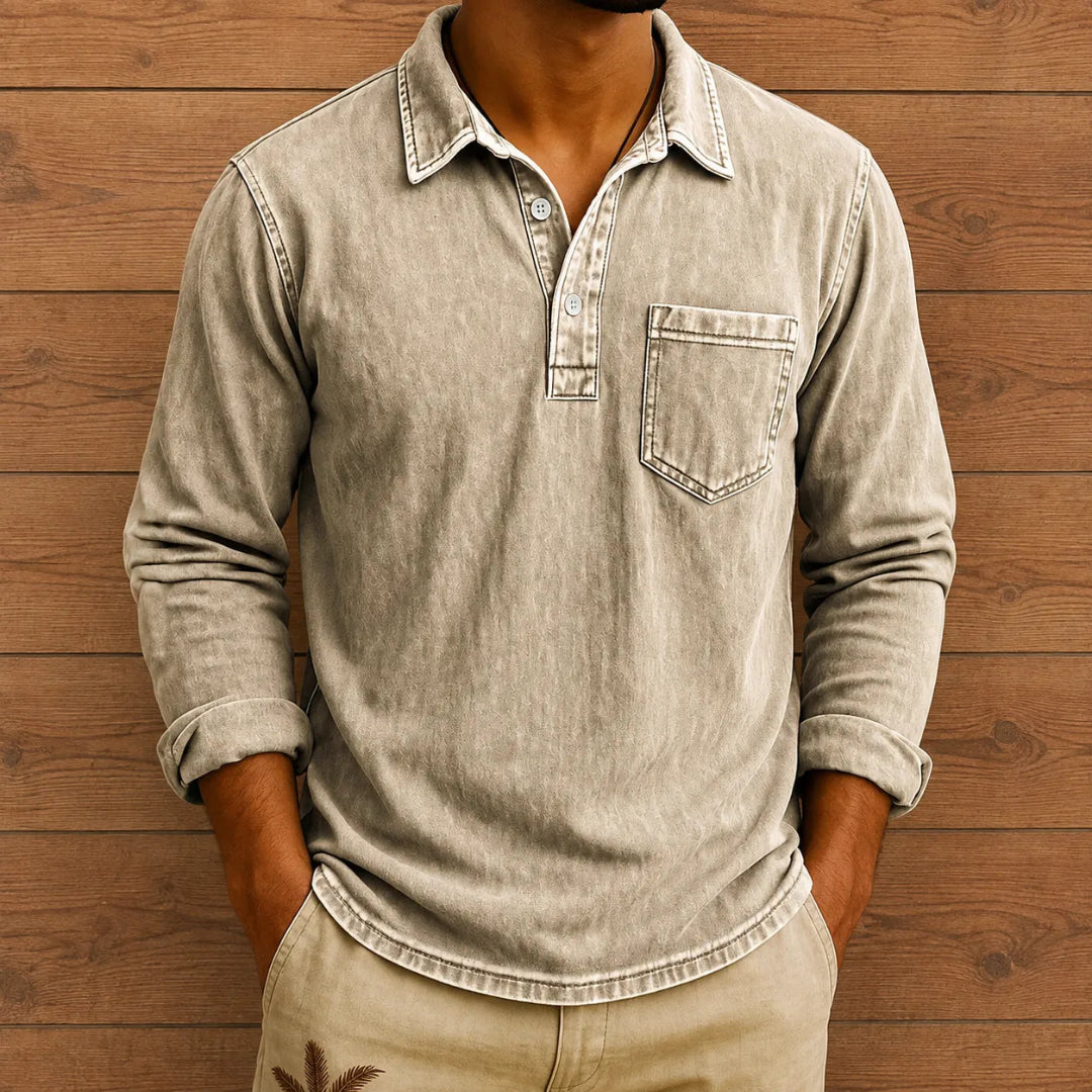 Classic Long Sleeve Polo