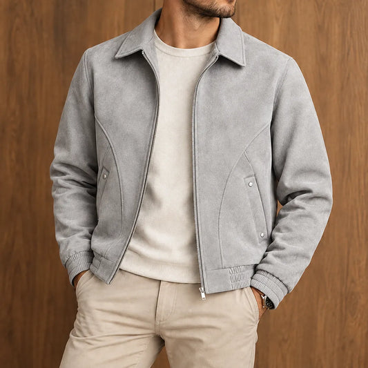 Classic Ribbed Casual Jacket