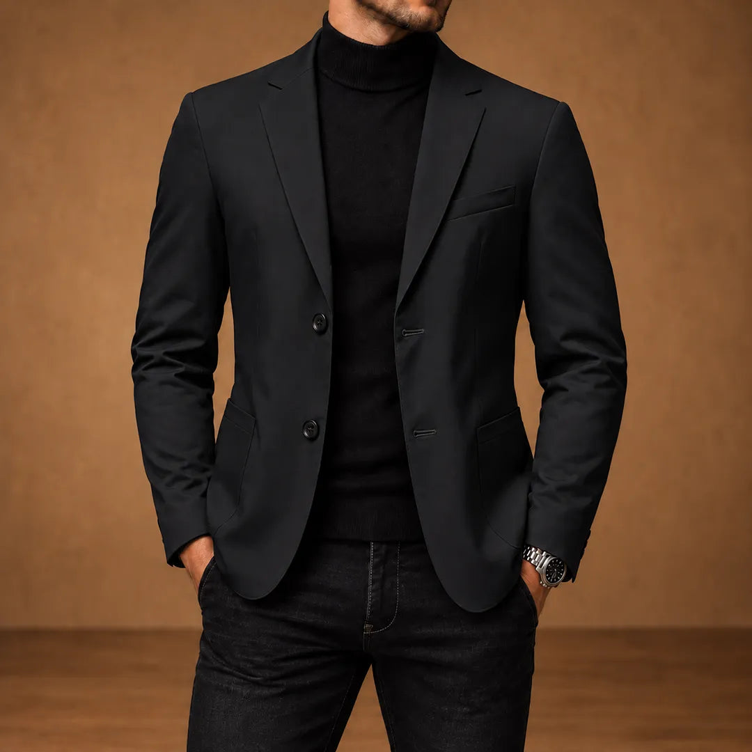Classic Single-Breasted Blazer