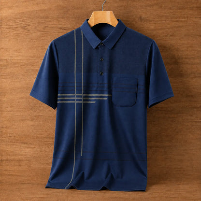 Classic Stripe Polo Shirt