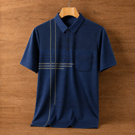 Classic Stripe Polo Shirt
