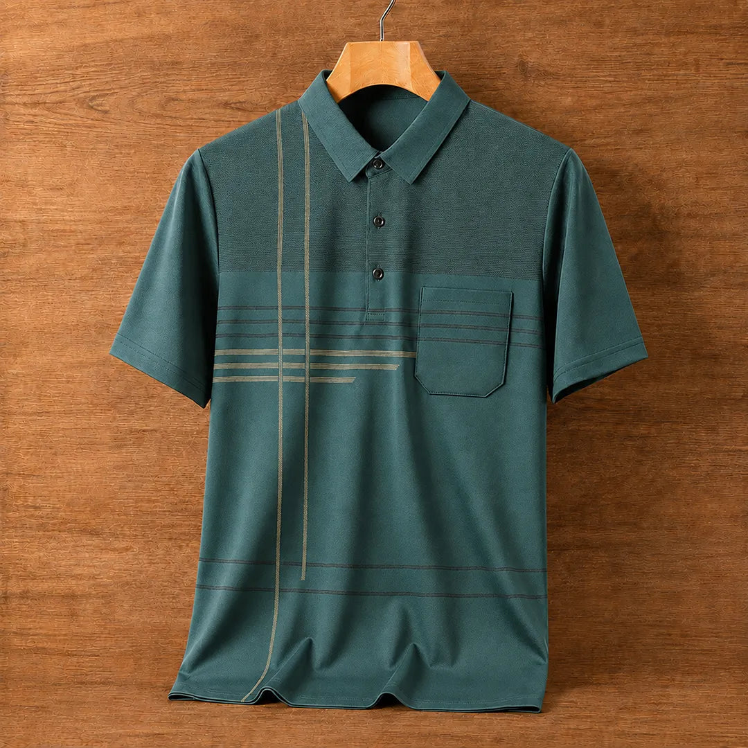 Classic Stripe Polo Shirt