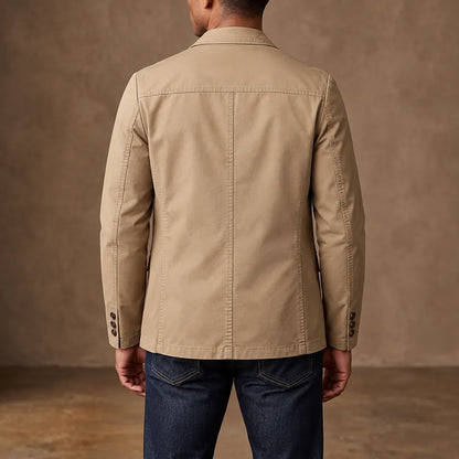 Classic Three-Button Blazer
