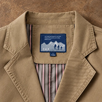 Classic Three-Button Blazer