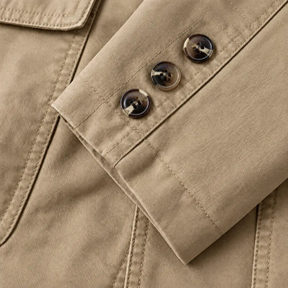Classic Three-Button Blazer