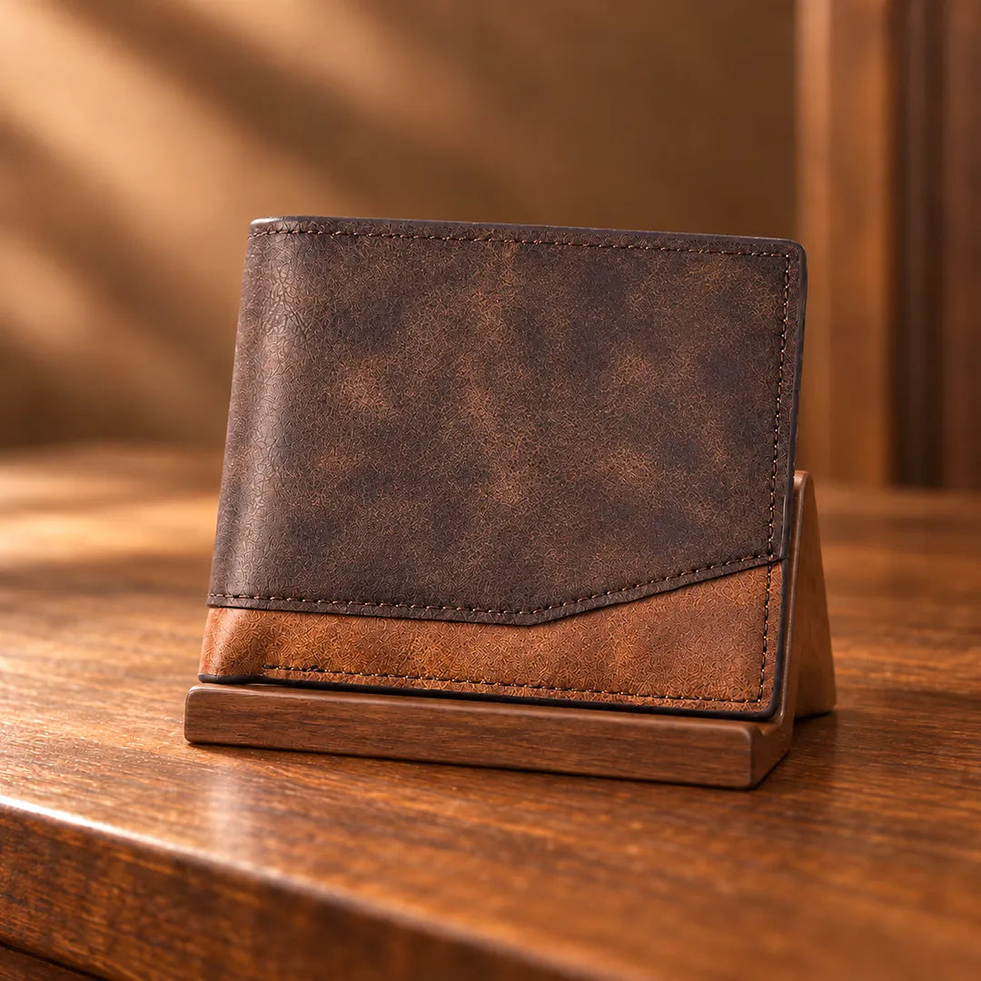 Classic Two-Tone Wallet