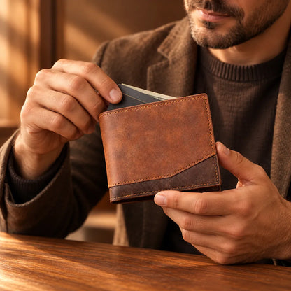 Classic Two-Tone Wallet