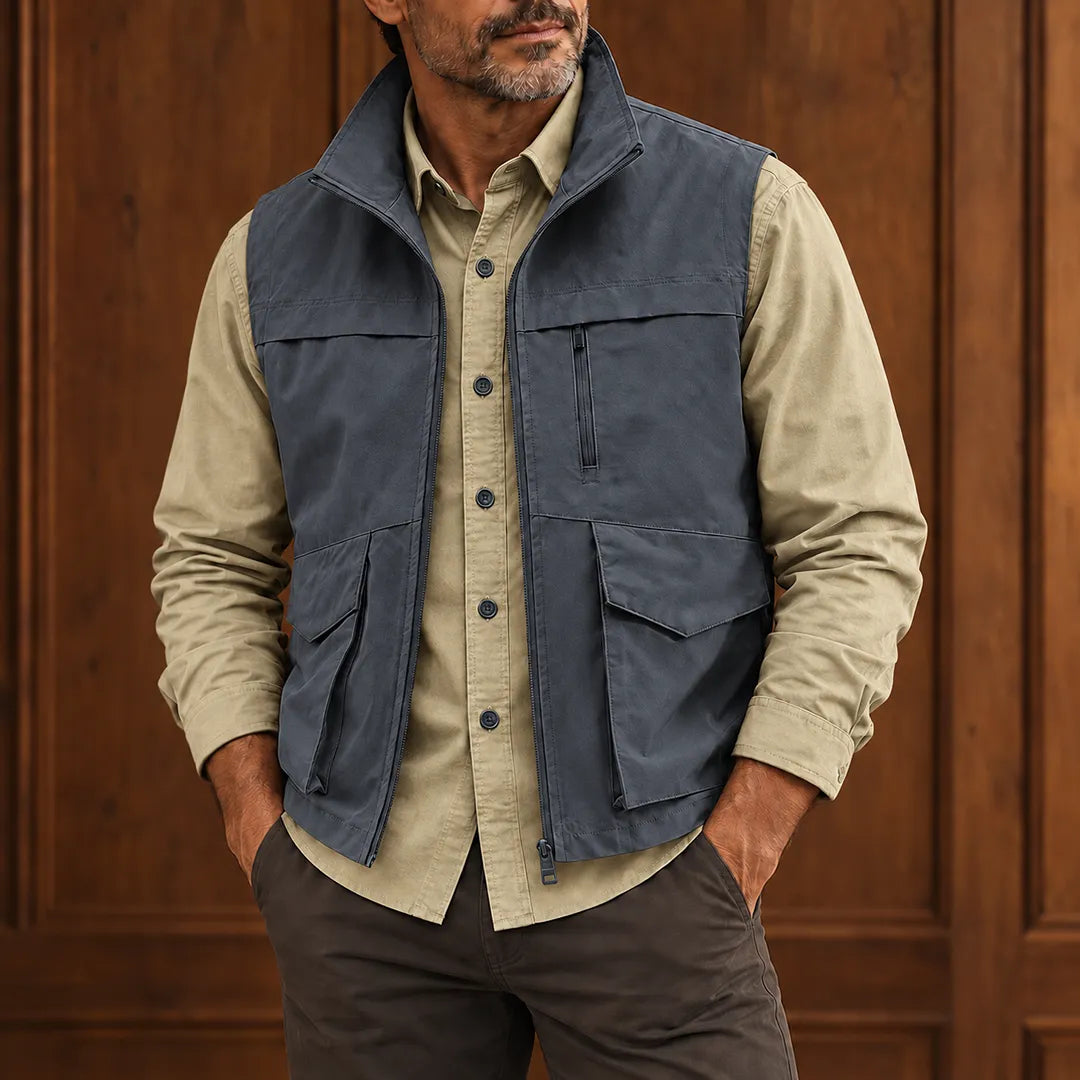 Classic Utility Layered Vest