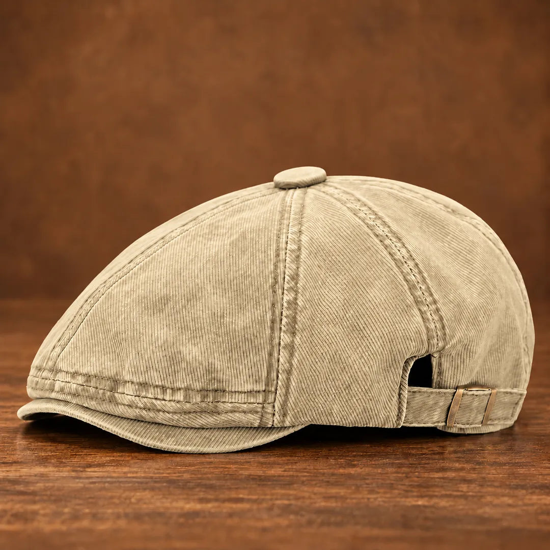 Classic Washed Flat Cap